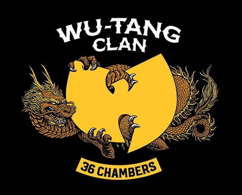 Design I created for WU-TANG CLAN #wutang #wutangclan #36chambers Wi Tang Clan, Hip Hop Culture Art, Wu Tang Clan Wallpaper, Wu Wednesday, Wu Tang Clan Album, Wallpaper Hip Hop, Fox Racing Tattoos, Wu Tang 36 Chambers, Wu Tang Tattoo