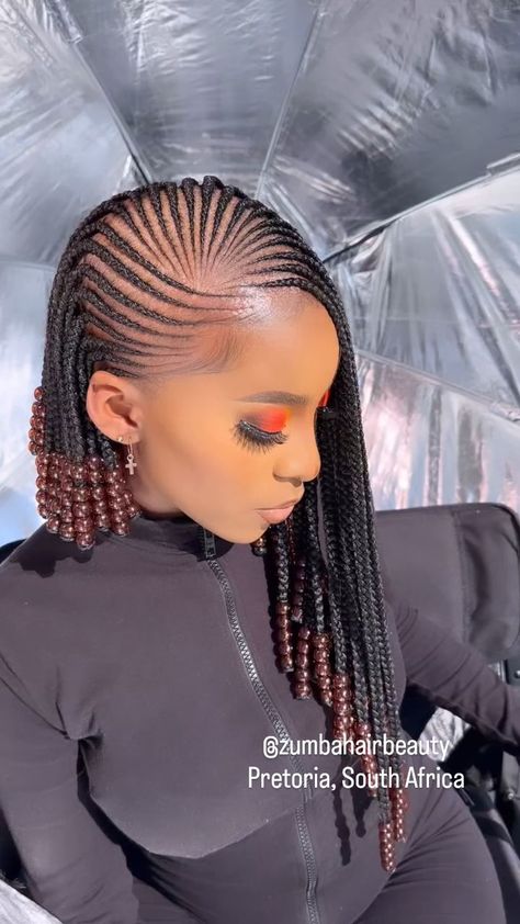 Latest Hair Braids, Lemonade Braids Hairstyles, Female Hairstyles, Bob Braids Hairstyles, Lemonade Braids, Short Box Braids Hairstyles, Protective Hairstyles For Natural Hair, Feed In Braids Hairstyles, African Hair Braiding Styles