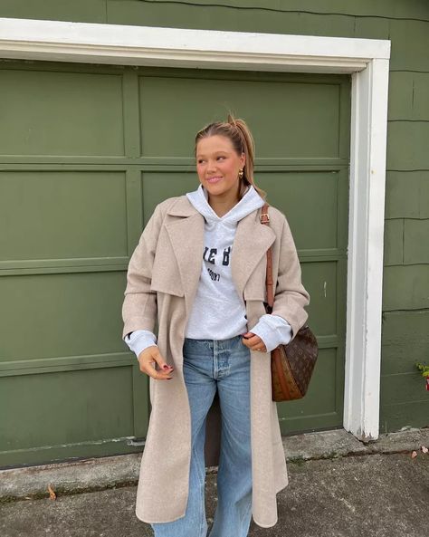 bresheppard on LTK Long Jacket Outfit, Bre Sheppard, Fall Weekend Outfits, Long Coat Outfit, Coat Jeans, Comfortable Winter Outfits, Influencer Lifestyle, Nordstrom Sale, Winter Inspo