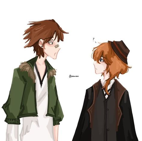 Tachihara And Chuuya, Chuuya And Tachihara, Chuuya X Tachihara, Tachihara X Chuuya, Tachihara Michizou Fanart, Bsd Wan, Comfort Place, Chuuya Nakahara, Stray Dogs