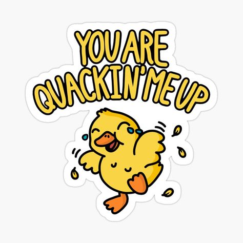 Duck You Sucker, Duck You Quotes, Duck Puns Funny, Duck Sayings Quotes, Duck Puns, Be Like A Duck Quote, Yellow Duckling, Irish Jokes, Terrible Puns