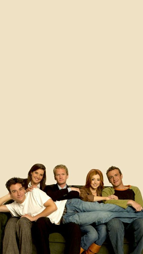 Lockscreen - How I Met Your Mother - HIMYM - Series - Tv Show Himym Wallpaper Aesthetic, Himym Wallpaper Iphone, Himym Wallpaper, Cast Of Friends, Josh Radnor, How Met Your Mother, Barney Stinson, Ted Mosby, Yellow Umbrella