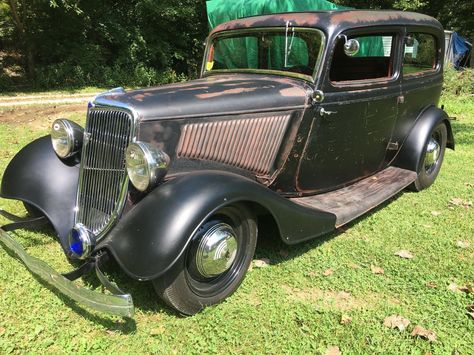 Awesome Ford 2017: 1934 Ford Other  1934 Ford Sedan Hot Rod tudor 1933 1932 rat rod patina all steel coupe roadster Check more at http://24auto.cf/2017/ford-2017-1934-ford-other-1934-ford-sedan-hot-rod-tudor-1933-1932-rat-rod-patina-all-steel-coupe-roadster/ Drainage Channel, Old Race Cars, Hot Rod Trucks, Street Rod, Abandoned Cars, Old Trucks, Hendrix, Rat Rod, Hot Rod