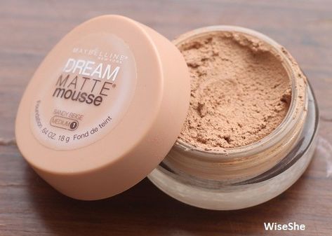 Looking flawless then: Dream Matte Mousse, Makeup For Oily Skin, Maybelline Dream Matte Mousse, Best Foundation For Oily Skin, Combination Skin Face Wash, Foundation For Oily Skin, How To Do Makeup, Full Coverage Foundation, Bare Minerals