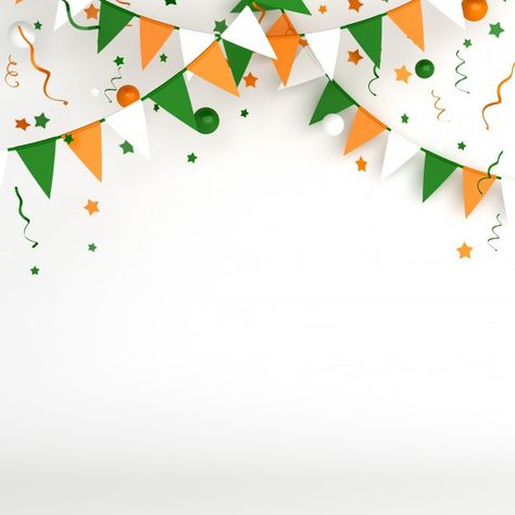 Happy independence day of india or irela... | Premium Photo #Freepik #photo #party #green #flag #orange Aesthetic Origami, Independence Day Of India, Independence Day Activities, Independence Day Drawing, August Crafts, Independence Day Theme, Graphics Sketchbook, Independence Day Background, Flag Crafts