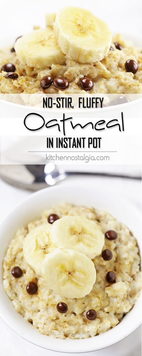 Instant Pot Oatmeal, Electric Pressure Cooker Recipes, Instant Oatmeal, Zucchini Muffins, Electric Pressure Cooker, Easy Instant Pot Recipes, Instapot Recipes, Instant Pot Pressure Cooker, Pressure Cooker Recipes