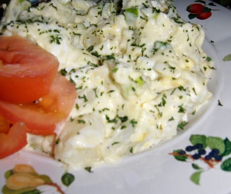 New York Deli Style Potato Salad Recipe - Food.com New York Style Potato Salad, Deli Style Potato Salad, Deli Potato Salad Recipe, Deli Potato Salad, Nyc Deli, Deli Recipes, New York Deli, Potato Salads, Potato Salad With Egg