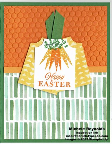 Carrot Cards, Easter Basket Cards Handmade, Stampin Up Essential Tag Punch, Easter Chick Cards Handmade, Impression Obsession Easter Cards, Echo Park Easter Cards, Easter Carrots, Thanks A Bunch, Spring Cards