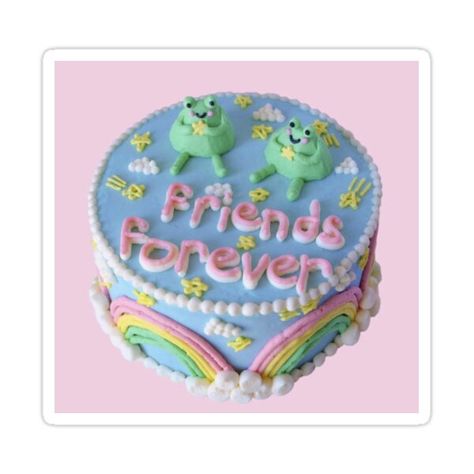 Bolo Picnic, Frog Cake, Pastel Cakes, Korean Cake, Cute Baking, Simple Birthday Cake, Think Food, Pretty Birthday Cakes, Cute Birthday Cakes