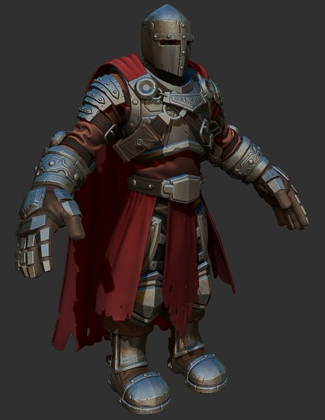 Stylized Knight — polycount Scifi Knight, Grimm Characters, Stylized Knight, Armor Plate, Chest Piece, Medieval Armor, 3d Modeling, Grimm, Design Reference