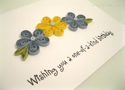 Quilling Ideas For Beginners, Mini Quilling, Quilling Pictures, Paper Quilling Ideas, Quilling Birthday Cards, Postcards Diy, Quilled Flowers, Arte Quilling, Paper Quilling For Beginners