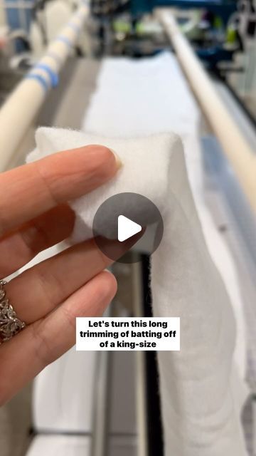 Bethanne Nemesh | Freemotion Machine Quilting Teacher on Instagram: "As a quilter,  it is really easy to quickly develop a big pile of small pieces of batting that get trimmed off of other quilts. You can easily use these, particularly on wall quilts, by puzzle piecing them together.

if you baste your quilt tops, then you really don’t need to do anything other than lay your batting pieces together however, if you’re concerned about shifting, you can do a quick whipstitch by hand, or use small scraps of fusible interfacing along the rough edge of these two pieces of batting to be sure they don’t shift. 

i’m actually planning to add yet another layer of batting. Just make sure any overlapping seam lines are staggered a little bit from each other. I want my small wall hanging to be very flu Small Wall Hangings, Quilt Batting, Fusible Interfacing, Wall Quilts, Small Quilts, Easy Quilts, Small Wall, Quilt Piecing, Quilt Top