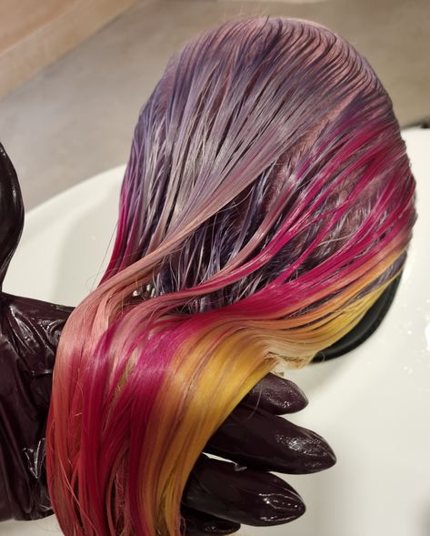 Add just a touch of intergalactic energy to your rainbow with Dark Star ⭐️ Pink lemonade from @alineknee 🎨 #darkstar #hothotpink #sunshine #manicpanicpro #manicpanicprofessional #MPUK #UV #uvhair #collection #haircollection #manicpanicuk #manicpanic #vivid #vividhair #vegan #vegancolour #veganlife #vegansofinstagram #unicornhair #mermaidhair #instavegan #inspiration #hair #hairspo #fuckinghair #crueltyfreehairdye #crueltyfree #testedoncelebritiesnotanimals #salonhair #saloncolour Manic Panic, Dark Star, Unicorn Hair, Hair Collection, Mermaid Hair, Pink Lemonade, Vegan Life, Dyed Hair, Lemonade