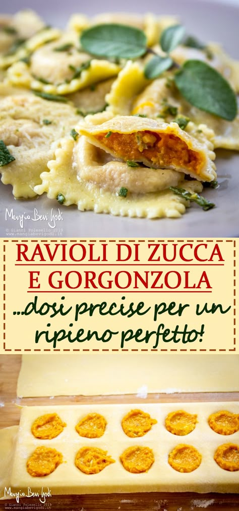 Autumn Ravioli, Pumpkin Stuffed Ravioli, Honey Pumpkin Goat Cheese Ravioli, Pear Gorgonzola Ravioli, Pasta Per Ravioli, Chicken Ravioli, Crockpot Recipes Mexican, Gnocchi Pasta, Ricotta Ravioli