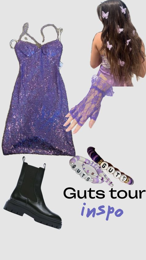 Olivia Tour Outfits, Oliva Rodrigo Guts Tour Outfits, Olivia Outfits Concert, Concert Fits Olivia Rodrigo, Olivia Concert Outfit, Olivia Rodrigo Outfits Guts, Olivia Rodrigo Guts Inspired Outfits, Olivia Rodrigo Fashion, Bad Idea Right Olivia Rodrigo Outfit