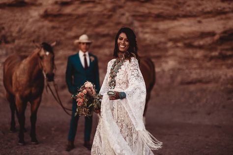 Turquoise Dreams Elopement Inspiration via Rocky Mountain Bride Western Wedding With Turquoise, Mexico Scenery, Turquoise Bride, Western Elopement, Elopement Styled Shoot, Mexico Weddings, Jade Wedding, Elopement Styling, Mountain Bride