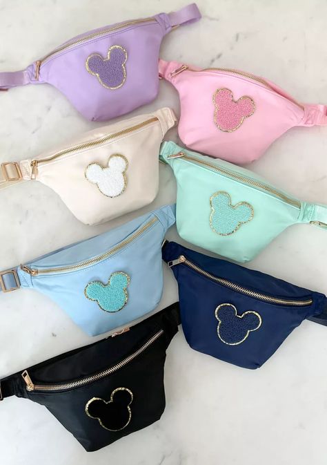 Mouse Inspired Fanny Pack // BAG PATCH INCLUDED // Two Bag Sizes - Etsy | Etsy (US) Disney Trip Necessities, Woman Disney Outfit, Disney Crossbody Bag, Disney Trip Outfits Women, Disneyland Essentials, Disney Fanny Pack, Disneyland 2024, Disney Box, Disney 2025