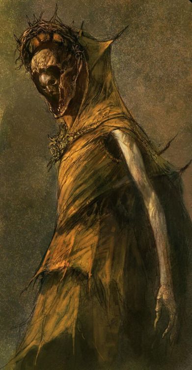 meanwhilebackinthedungeon:  The King in Yellow – Dave Kendall The King In Yellow, Art Sinistre, King In Yellow, Art Visionnaire, Lovecraft Cthulhu, Weird Fiction, Lovecraftian Horror, Hp Lovecraft, Eldritch Horror