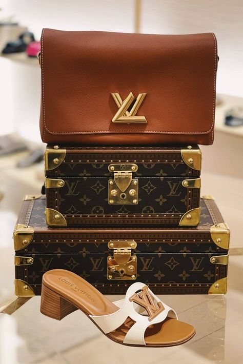 Louis Vuitton Soft Twist 2 Marjorie Harvey, Celebrity Bags, Soft Twist, Luxury Luggage, Louis Vuitton Twist, Deer Skin, Silhouette Crafts, New Classic, Louis Vuitton Twist Bag