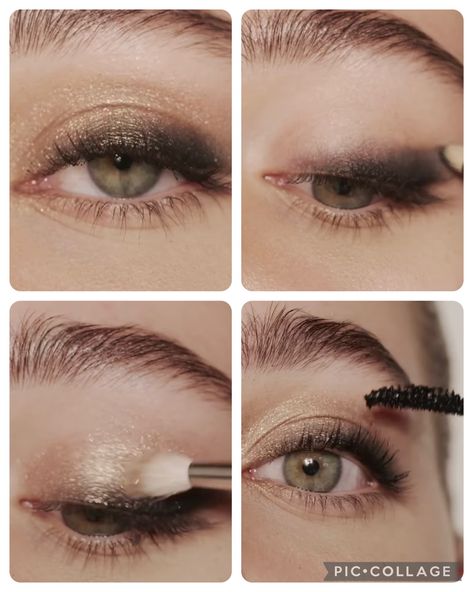 Victoria Beckham Smokey Eye, Victoria Beckham Eye Makeup, Victoria Beckham Eyeliner, Victoria Beckham Makeup, Daily Eye Makeup, Victoria Beckham Beauty, Bronze Eye Makeup, Special Occasion Makeup, Eyeshadow Collection