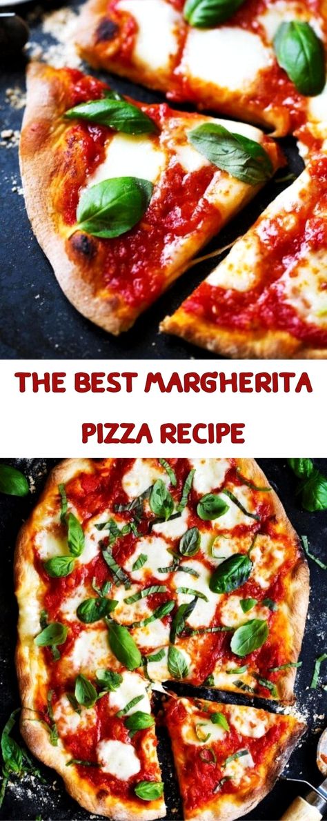 Unleash your inner chef with this step-by-step guide to making the ultimate Margherita pizza right in your own kitchen. From kneading the perfect dough to selecting the freshest ingredients, learn the secrets to achieving that classic Italian flavor. Impress your family and friends with a homemade pizza that boasts a crispy crust, rich tomato sauce, and a delightful blend of mozzarella and basil. Perfect for pizza nights or any occasion where you want to bring a taste of Italy to your table. Margherita Pizza Dough Recipe, Easy Margherita Pizza, Margarita Pizza On Naan Bread, Gluten Free Margarita Pizza, Best Margarita Pizza Recipe, Sourdough Margarita Pizza, Classic Margarita Pizza, Pizza Margherita Recipe, Margarita Pizza Sauce