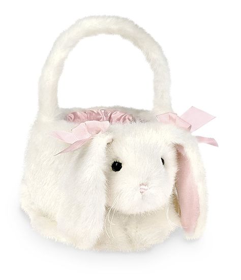 AmazonSmile: Bearington Plush Bunny Rabbit Kids Easter Egg Basket, White 12" x 13" : Toys & Games String Easter Basket, Baby Gift Baskets, Easter Eggs Kids, Baby Easter Basket, Easter Egg Basket, Easter Bunny Basket, Cute Surprises, Easter Egg Dye, Easter Goodies