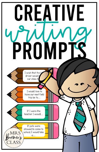 Creative Writing Prompts for student writing activities in First Grade and Second Grade Second Grade Writing, Creative Writing Activities, Creative Writing Ideas, First Grade Writing, Sentence Writing, Creative Writing Prompts, Writing Templates, First Grade Classroom, Daily 5