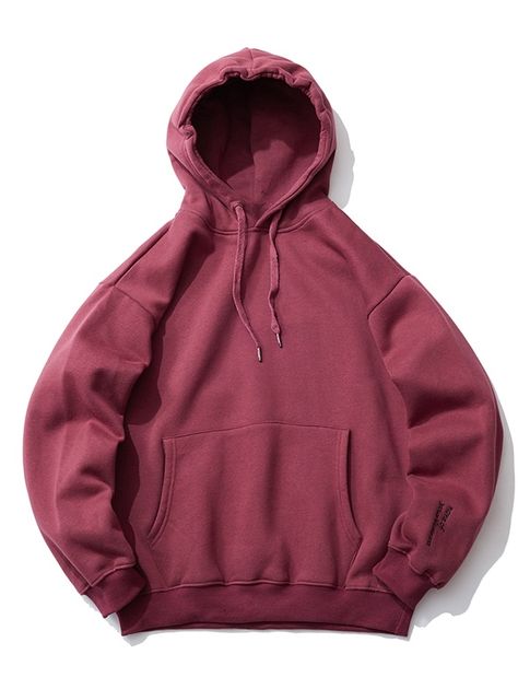 Embroidery Detail Drop Shoulder Fleece Hoodie  BLACK DARK GREEN RED WINE , #Aff, #Shoulder, #Fleece, #Drop, #Embroidery, #Detail #Ad Embroidery Couple, Hoodie Png, Couple Hoodies, Leggings Hoodie, Buy Sweaters, Couples Hoodies, Letter Embroidery, Fashion App, Red Hoodie