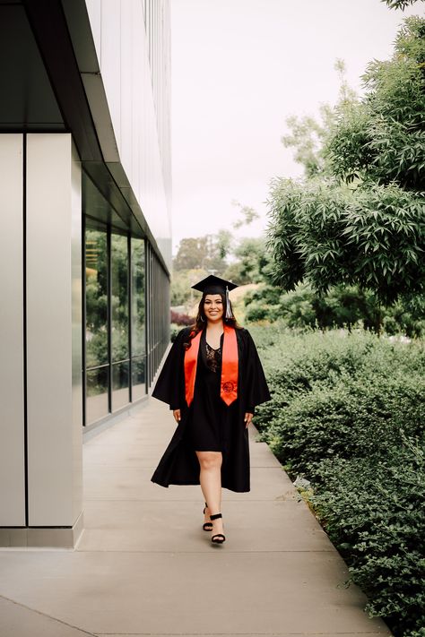 Graduation session on campus at Cal State East Bay in Hayward, California. Rocio Rivera Photography Hayward California, Graduation Session, Girl Graduation, Cal State, Graduation Picture, Graduation Picture Poses, East Bay, Graduation Pictures, Picture Poses