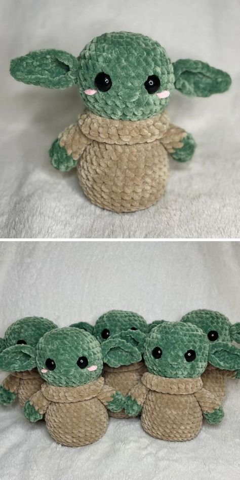 Toys Quotes, Star Wars Crochet, Easy Crochet Animals, Quick Crochet Patterns, Crochet Animals Free Patterns, Crochet Business, Crochet Design Pattern, Beginner Crochet Projects, Crochet Amigurumi Free