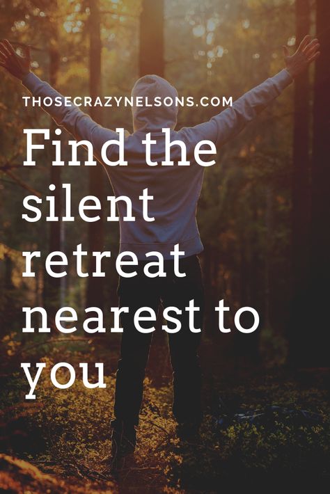 Silent Retreat Ideas, Silent Meditation Retreat, Silent Retreat, Spiritual Retreats, Vipassana Meditation Retreat, Meditation Kids, Healing Retreats, Walking Meditation, Southern Travel