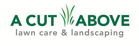 Logo for "A Cut Above Lawn Care & Landscaping Lawn Care Business Cards, Lawn Care Business, Hydroponic Gardening, Perfect Garden, Small Gardens, Identity Logo, Lawn Care, Indoor Garden, Pick One