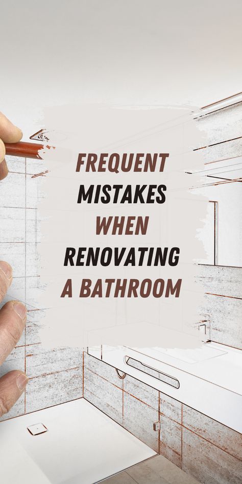 After years of experience and constant work together with top contractors Remodel On Point team understands frequent mistakes when renovating bathroom projects. Our authors wrote 10 years of experience and testing in one article specifically for you. Bathroom Mistakes, Renovating Bathroom, Bathroom Projects, Trim Ideas, Renovation Tips, Power Room, Minimal Interior Design, Finished Bathrooms, Bathroom Remodels