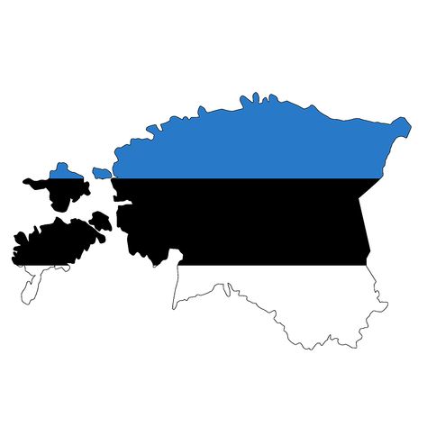 Estonian Flag, Estonia Flag, Freedom House, Baltic States, Military Support, Free Illustration, Countries Around The World, Historical Maps, Baltic Sea