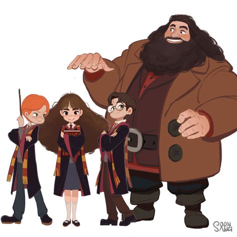 Harry Potter Animation, Hong Soonsang, Classe Harry Potter, Harry Potter Art Drawings, Tapeta Harry Potter, Harry Potter Illustrations, Buku Harry Potter, Desenhos Harry Potter, Images Harry Potter