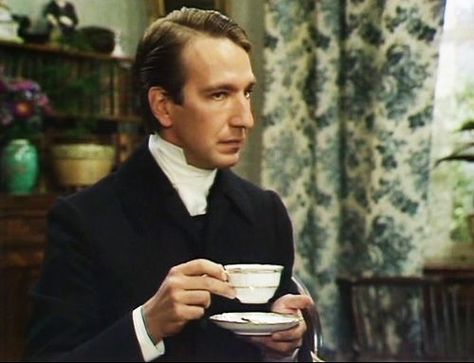 Obidah Slope People Drinking, Indian Tea, British Tea, Herbal Tinctures, Alan Rickman, Tea Drinkers, Drinking Coffee, Newt, Classic Films