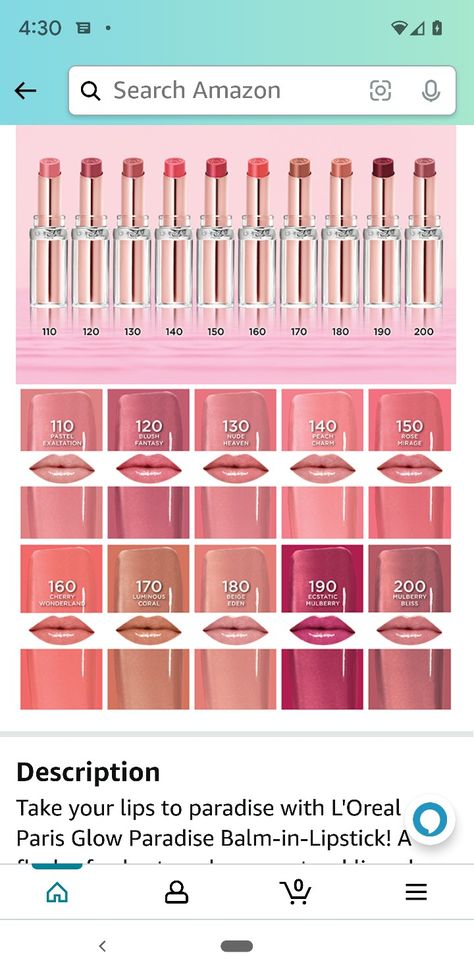 Loreal Balm In Lipstick, Loreal Paris Lipstick, Nude Color Palette, Peach Lipstick, Nude Lipstick, Physicians Formula, Color Palette Design, Peach Roses, Make Me Up