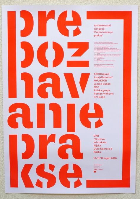 Typotheque: Plan Grotesque, Plan Grotesque Stencil in use Stencil Typography, Rijeka Croatia, Architectural Diagrams, Stencil Font, Industrial Architecture, Typography Poster Design, Font A, Wooden Crates, Typography Poster