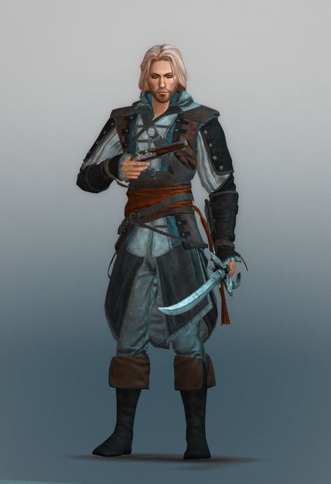 Assassin Clothing, Assassins Creed Outfit, Assassins Creed Funny, Edward Kenway, Edwards Kenway, Sims 4 Male Clothes, Famous Warriors, Sims Medieval, Sims 4 Patreon