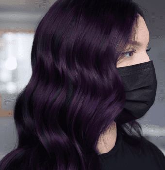 24 Silver Purple Hair Ideas For A Unique Look Brownish Purple Hair, Silver And Purple Hair, Silver Purple Hair, Purple Hair Ideas, Dark Purple Hair Color, Purple Grey Hair, Brownish Purple, Dark Purple Hair, Thick Braid