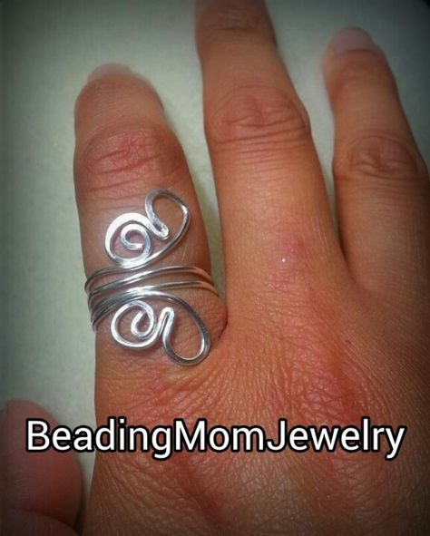 Butterfly Ring Diy, Butterfly Wire Ring, Ear Cuff Diy, Wire Butterfly, Wire Jewelry Patterns, Wire Jewelry Rings, Wire Wrapped Stone Jewelry, Diy Jewelry Rings, Wire Jewelery