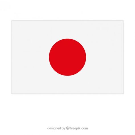 Bandera japonesa vector gratuito | Free Vector #Freepik #freevector #rojo #bandera #japon #japones Japanese Flag, Wallpaper Wa, Flat Icons, Cat Air, Flags Of The World, Vodafone Logo, Red Green Yellow, Arsenal, Vector Free