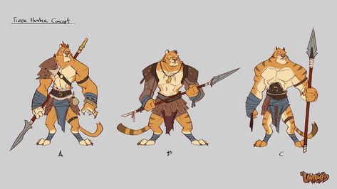 Anthro Lion, Tiger Character Design, Tiger Character, Some Sketches, Rpg Characters, Fantasy Races, Dungeons And Dragons Characters, Character Design References, Illustration Character Design