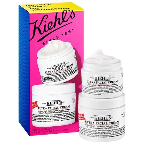 Kiehl's Since 1851Double Down On Hydration with Ultra Facial Cream Moisturizer | Sephora (US) Sephora Holiday, Cream Moisturizer, Double Down, Holiday Savings, Facial Cream, Beauty Skincare, Moisturizer Cream, Skincare Products, Sephora