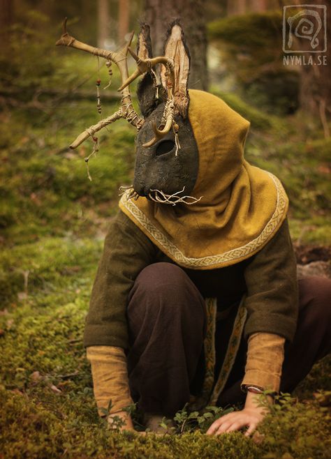 Creepy Rabbit Mask Closeup by Nymla on DeviantArt Yaelokre Oc, Sacrificial Lamb, Horror Photography, Slavic Folklore, Outfit References, Hot Clothes, Group Project, Inspiring Photography, Concept Clothing