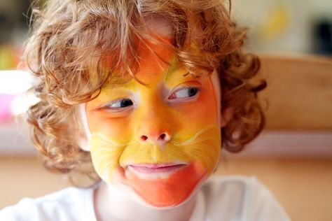 Lorax face paint Lorax Face Paint, Lip Sync, The Lorax, School Events, Face Painting Designs, Face Painting, Carnival Face Paint, Halloween Costumes