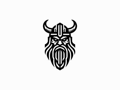 Viking Logo by Lucian Radu on Dribbble Nordic Logo, Team Builders, Viking Logo, Viking Warrior, Logo Branding Identity, Brand Identity Design, Identity Design, Logo Branding, Vikings