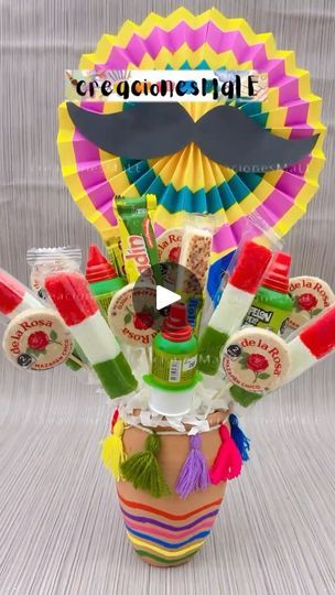 1M views · 4.3K reactions | CENTRO DE MESA PARA UNA FIESTA MEXICANA // FIESTAS PATRIAS 

#parati #fypシ゚ #reelsfypシ #viralvideo #fypシ #fypシ゚viralシ #reelsfypシ #viralreelsシ... | By Creaciones MaleFacebook Baby Shower