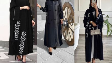 Latest most beautiful Dubai Abaya collections Trendy Abaya Designs, Trendy Abaya, Beautiful Dubai, Dubai Abaya, Abaya Designs, Dubai, Most Beautiful, Lookbook, Design