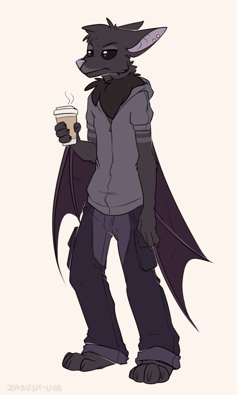 Batfurry! How To Draw Bat Wings, Bat Fursona Art, Human Bat Oc, Bat Anthro, Cat Character Art, Bat Fursona, Anthro Bat, Bat Oc, Bat Character